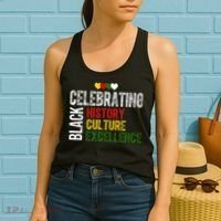 Celebrating Black History Month Afro African Women's Tank Top thumb 2
