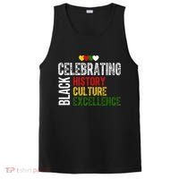 Celebrating Black History Month Afro African PosiCharge Competitor Tank thumb 0