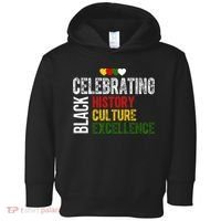 Celebrating Black History Month Afro African Toddler Hoodie thumb 0