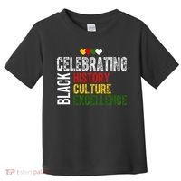 Celebrating Black History Month Afro African Toddler T-Shirt thumb 0