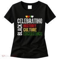 Celebrating Black History Month Afro African Women's T-Shirt thumb 0