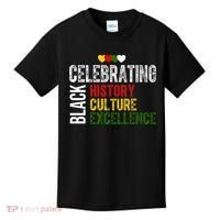 Celebrating Black History Month Afro African Kids T-Shirt thumb 0