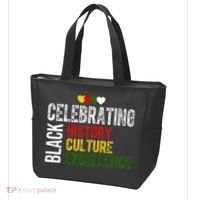 Celebrating Black History Month Afro African Tote Bag thumb 3