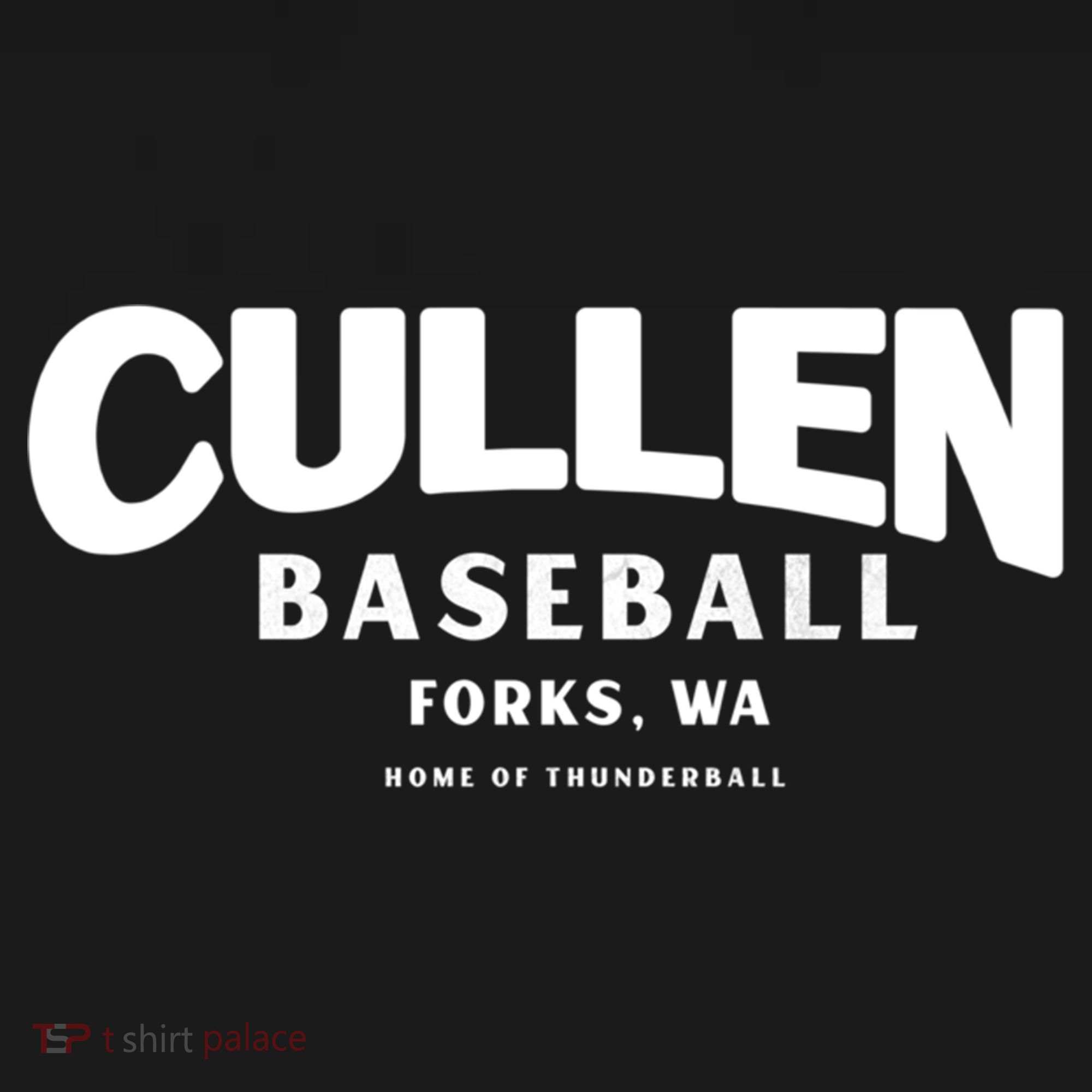 Cullen Baseball Home Of Thunderball Forks Washington Gift Doggie Tank