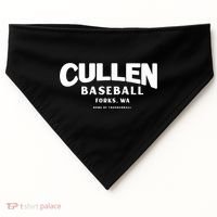 Cullen Baseball Home Of Thunderball Forks Washington Gift USA-Made Doggie Bandana thumb 0