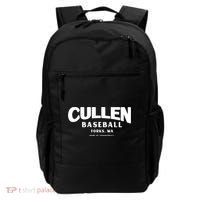 Cullen Baseball Home Of Thunderball Forks Washington Gift Backpack thumb 0