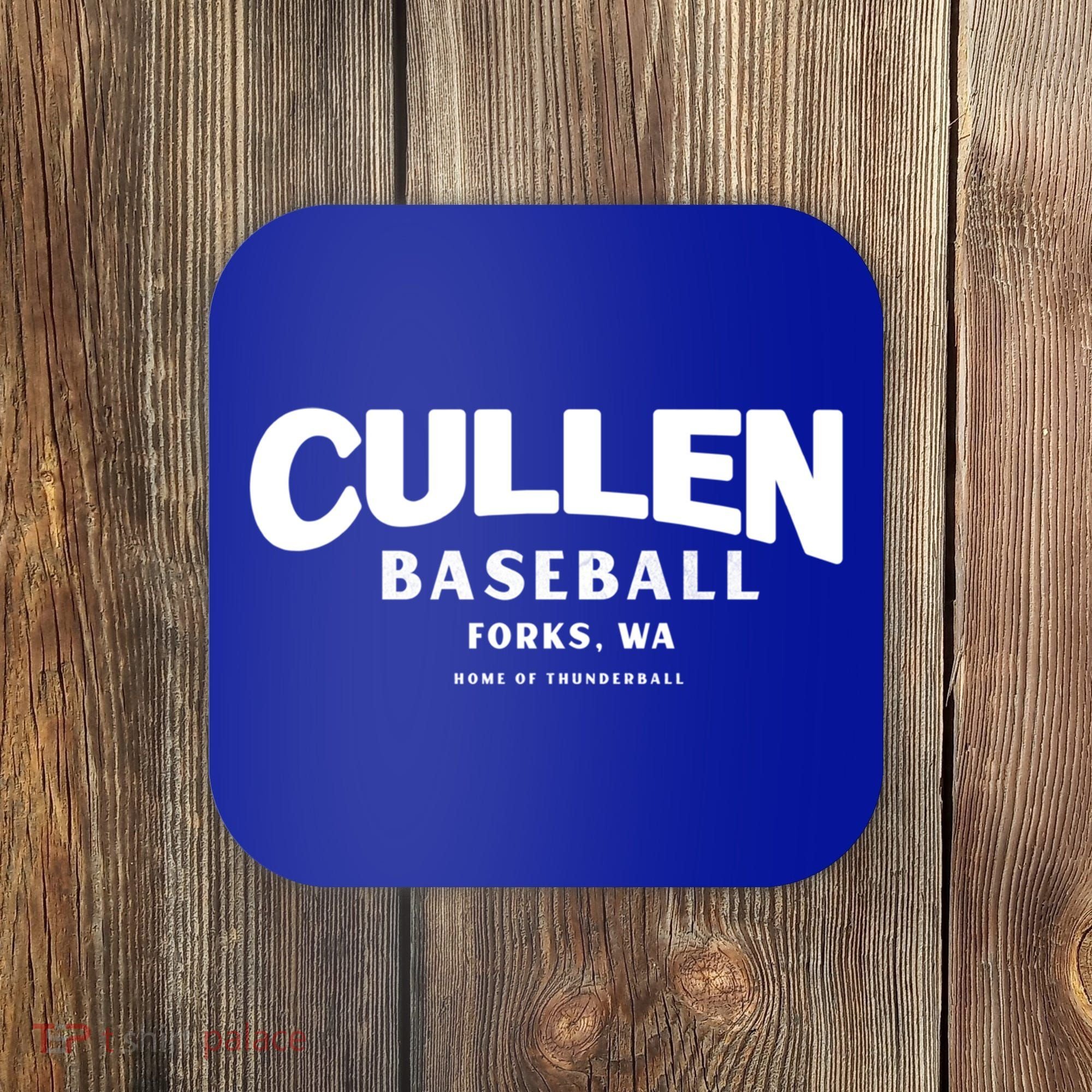 Cullen Baseball Home Of Thunderball Forks Washington Gift Coaster