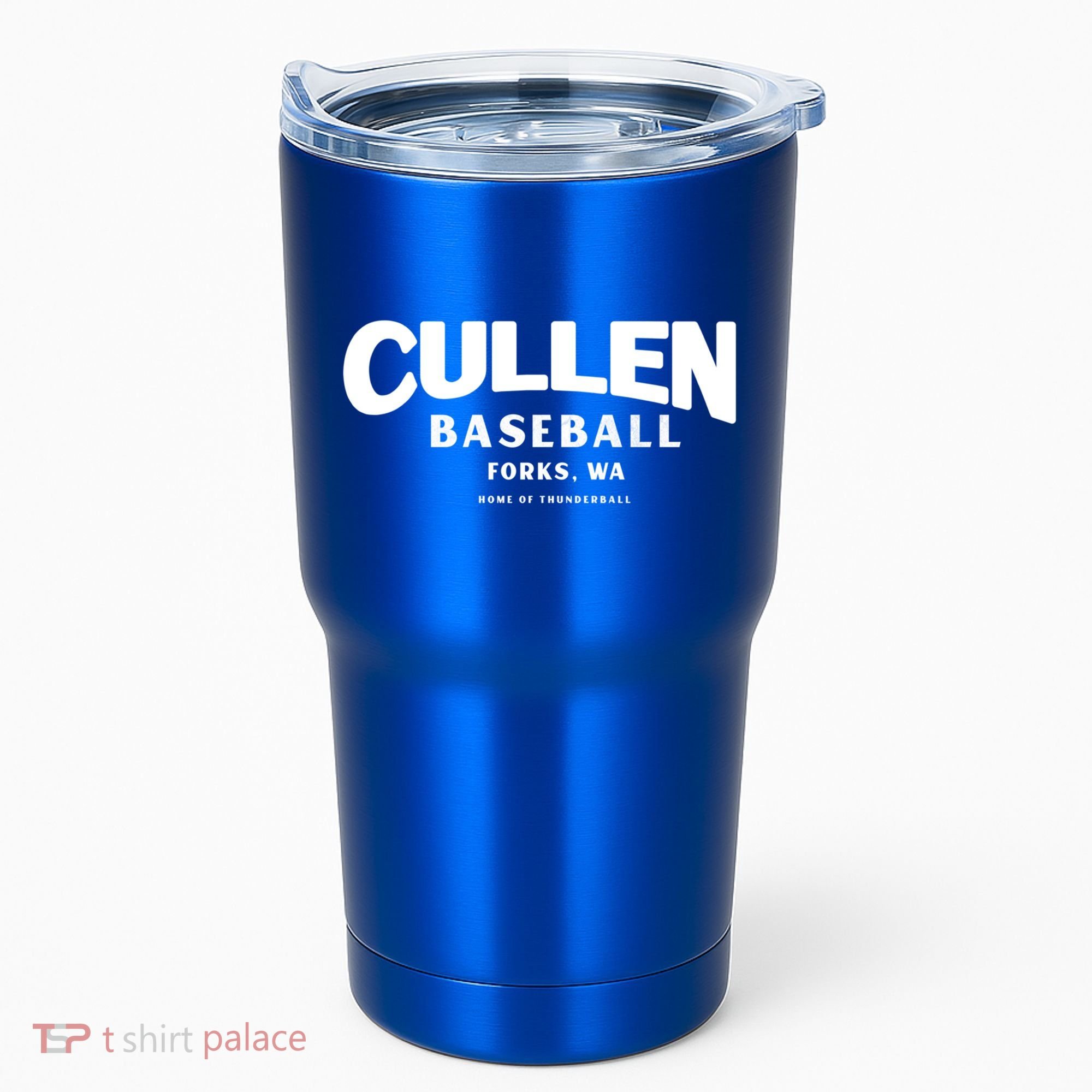 Cullen Baseball Home Of Thunderball Forks Washington Gift Tumbler