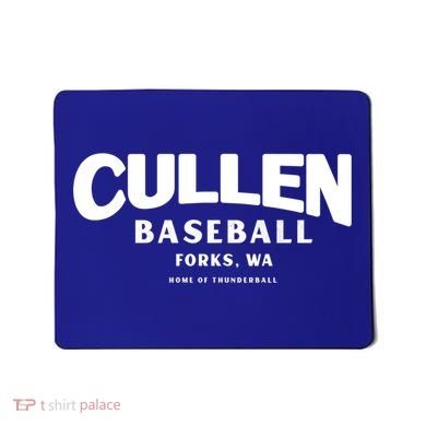 Cullen Baseball Home Of Thunderball Forks Washington Gift Mousepad