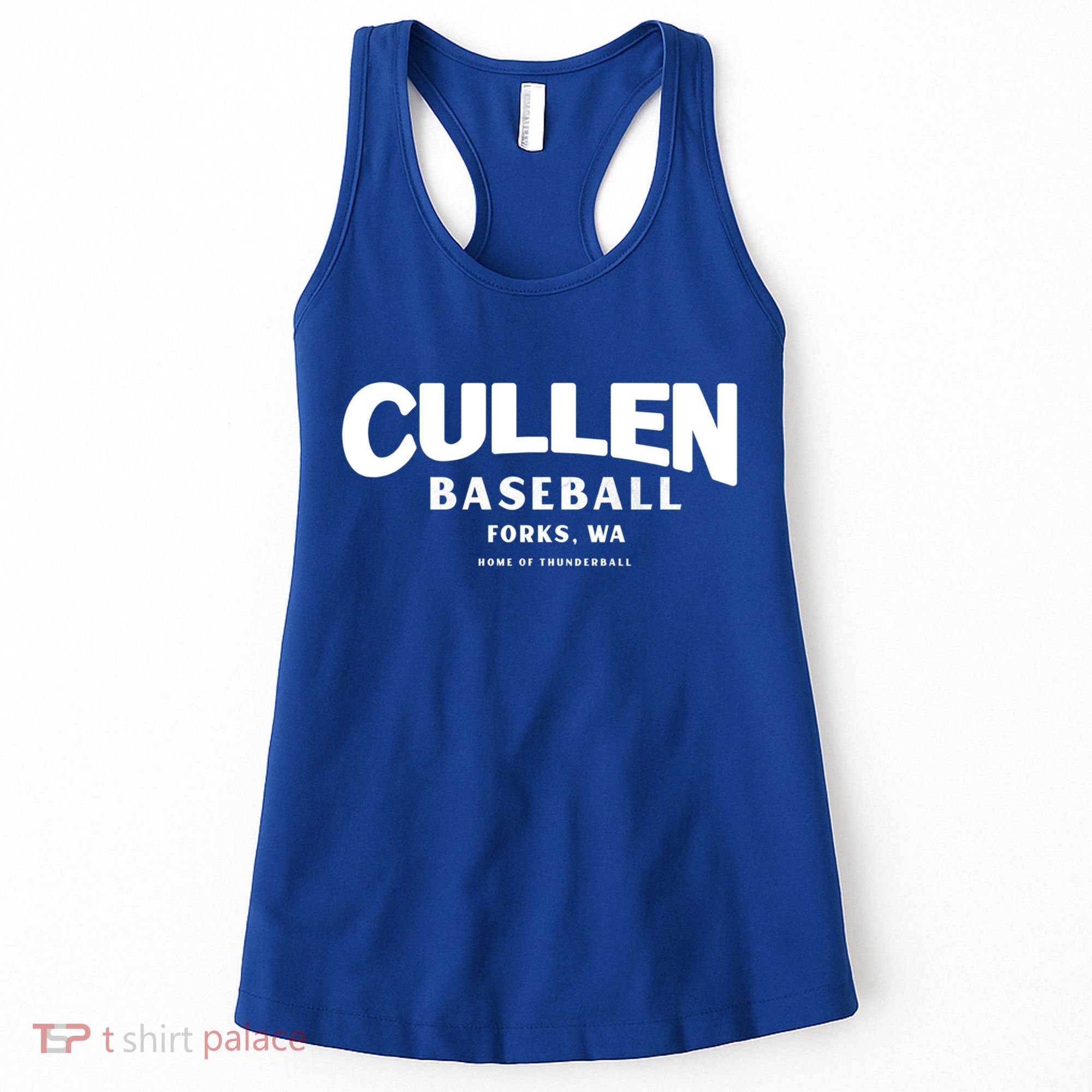 Cullen Baseball Home Of Thunderball Forks Washington Gift Women's Tank Top