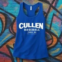 Cullen Baseball Home Of Thunderball Forks Washington Gift Women's Tank Top thumb 3
