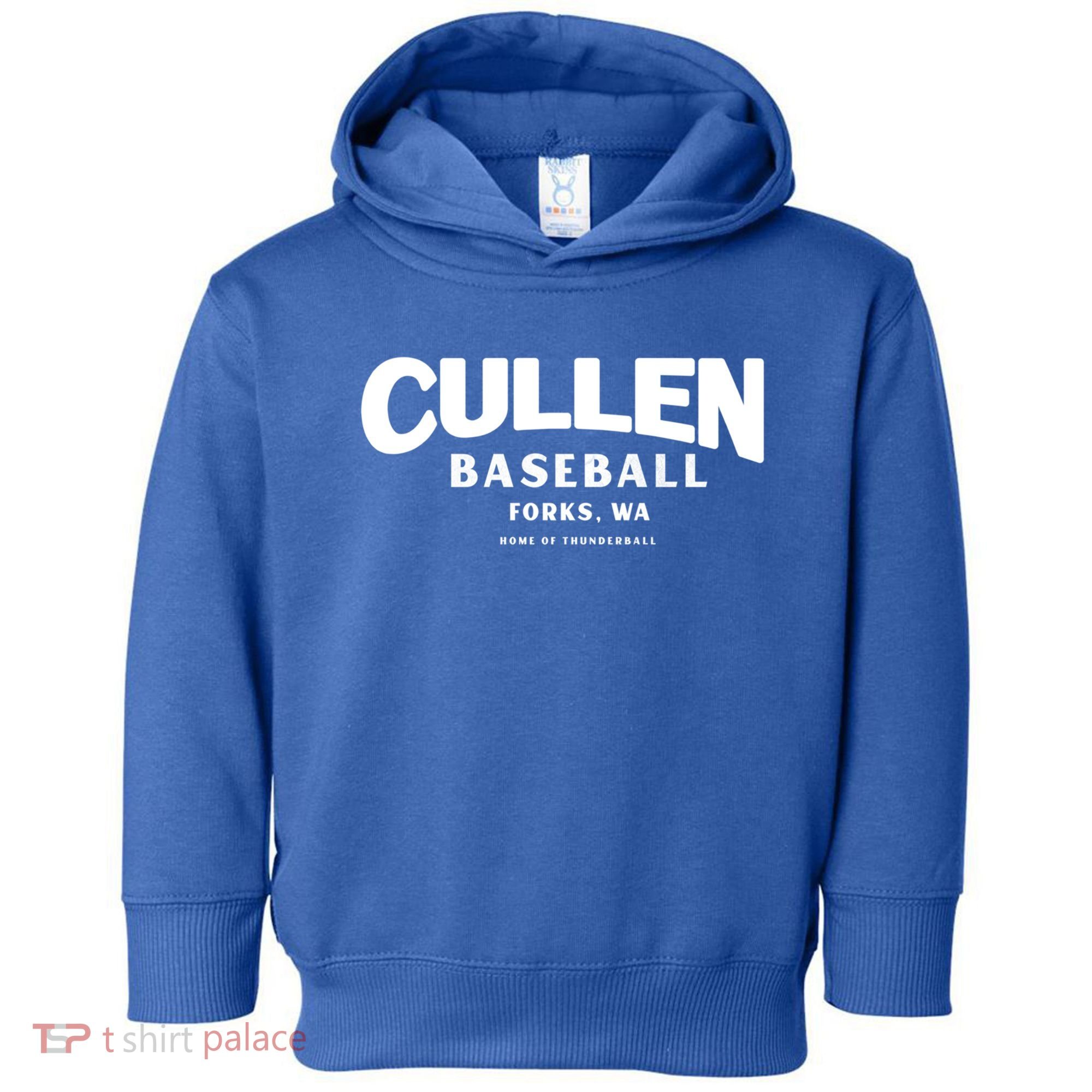 Cullen Baseball Home Of Thunderball Forks Washington Gift Toddler Hoodie