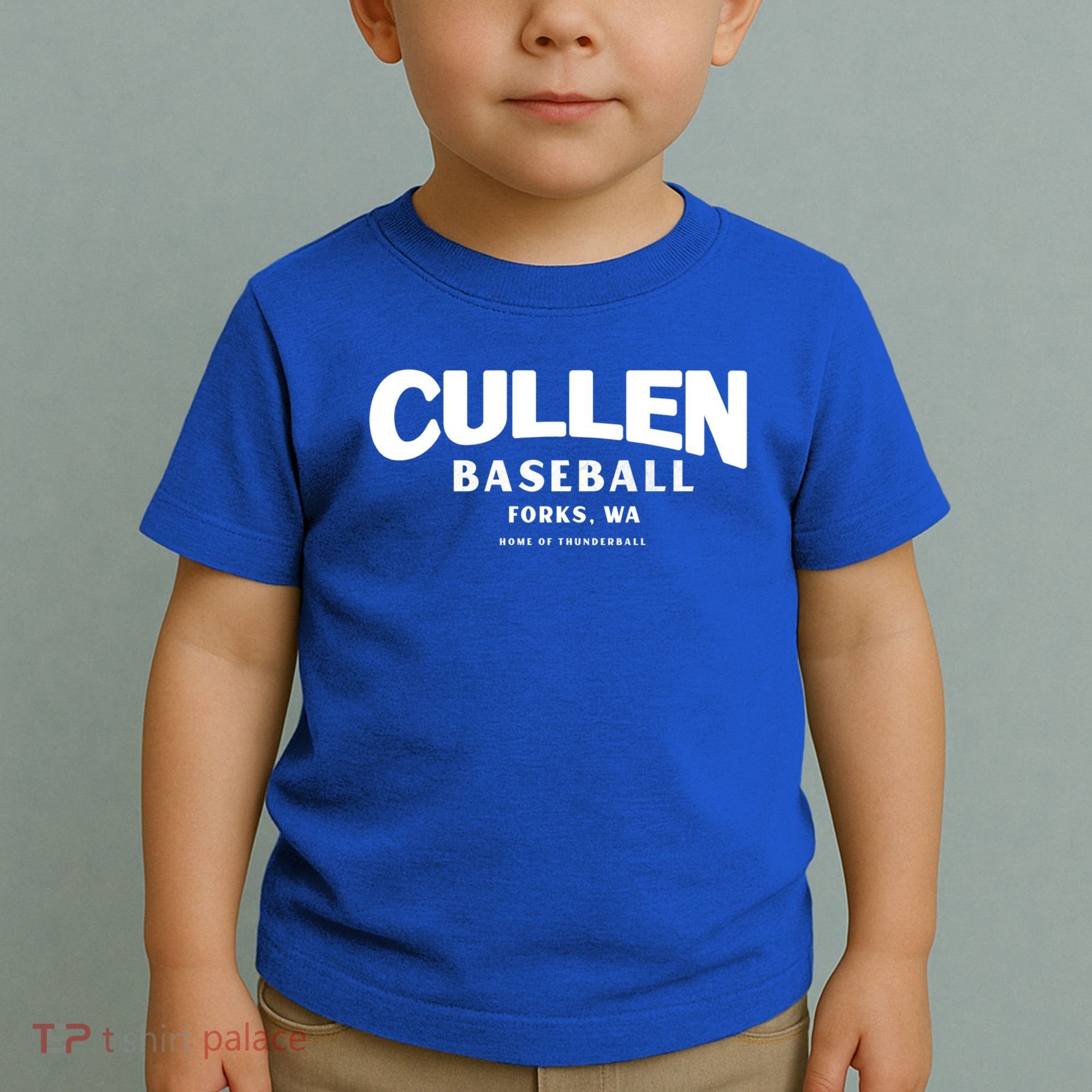 Cullen Baseball Home Of Thunderball Forks Washington Gift Toddler T-Shirt