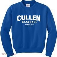 Cullen Baseball Home Of Thunderball Forks Washington Gift Kids Sweatshirt thumb 0