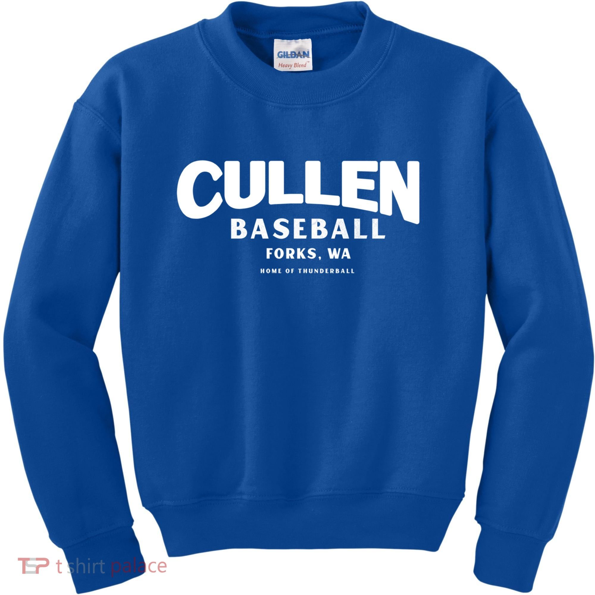 Cullen Baseball Home Of Thunderball Forks Washington Gift Kids Sweatshirt