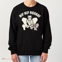 Coquette Bow Hip Hip Hooray Hip Replacement Physical Women's Sweatshirt thumb 0