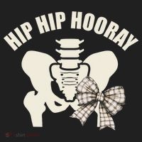 Coquette Bow Hip Hip Hooray Hip Replacement Physical Women's Sweatshirt thumb 2