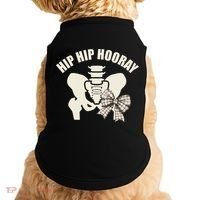 Coquette Bow Hip Hip Hooray Hip Replacement Physical Doggie Tank thumb 0