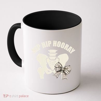 Coquette Bow Hip Hip Hooray Hip Replacement Physical Coffee Mug