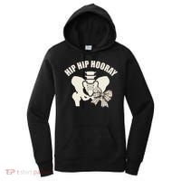Coquette Bow Hip Hip Hooray Hip Replacement Physical Women's Hoodie thumb 0