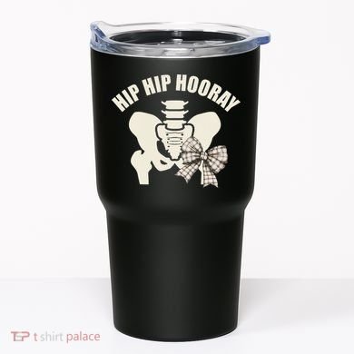 Coquette Bow Hip Hip Hooray Hip Replacement Physical Tumbler