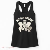 Coquette Bow Hip Hip Hooray Hip Replacement Physical Women's Tank Top thumb 0