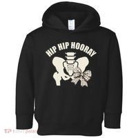 Coquette Bow Hip Hip Hooray Hip Replacement Physical Toddler Hoodie thumb 0