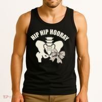 Coquette Bow Hip Hip Hooray Hip Replacement Physical Tank Top thumb 3