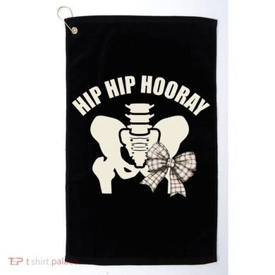 Coquette Bow Hip Hip Hooray Hip Replacement Physical Golf Towel