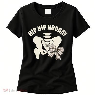 Coquette Bow Hip Hip Hooray Hip Replacement Physical Women's T-Shirt