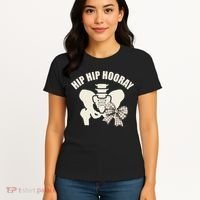 Coquette Bow Hip Hip Hooray Hip Replacement Physical Women's T-Shirt thumb 4