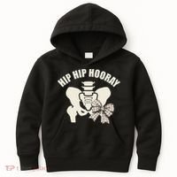 Coquette Bow Hip Hip Hooray Hip Replacement Physical Kids Hoodie thumb 0