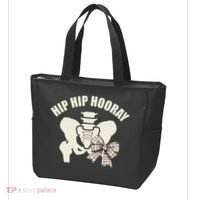 Coquette Bow Hip Hip Hooray Hip Replacement Physical Tote Bag thumb 3