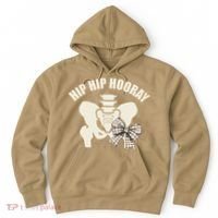 Coquette Bow Hip Hip Hooray Hip Replacement Physical Hoodie thumb 0