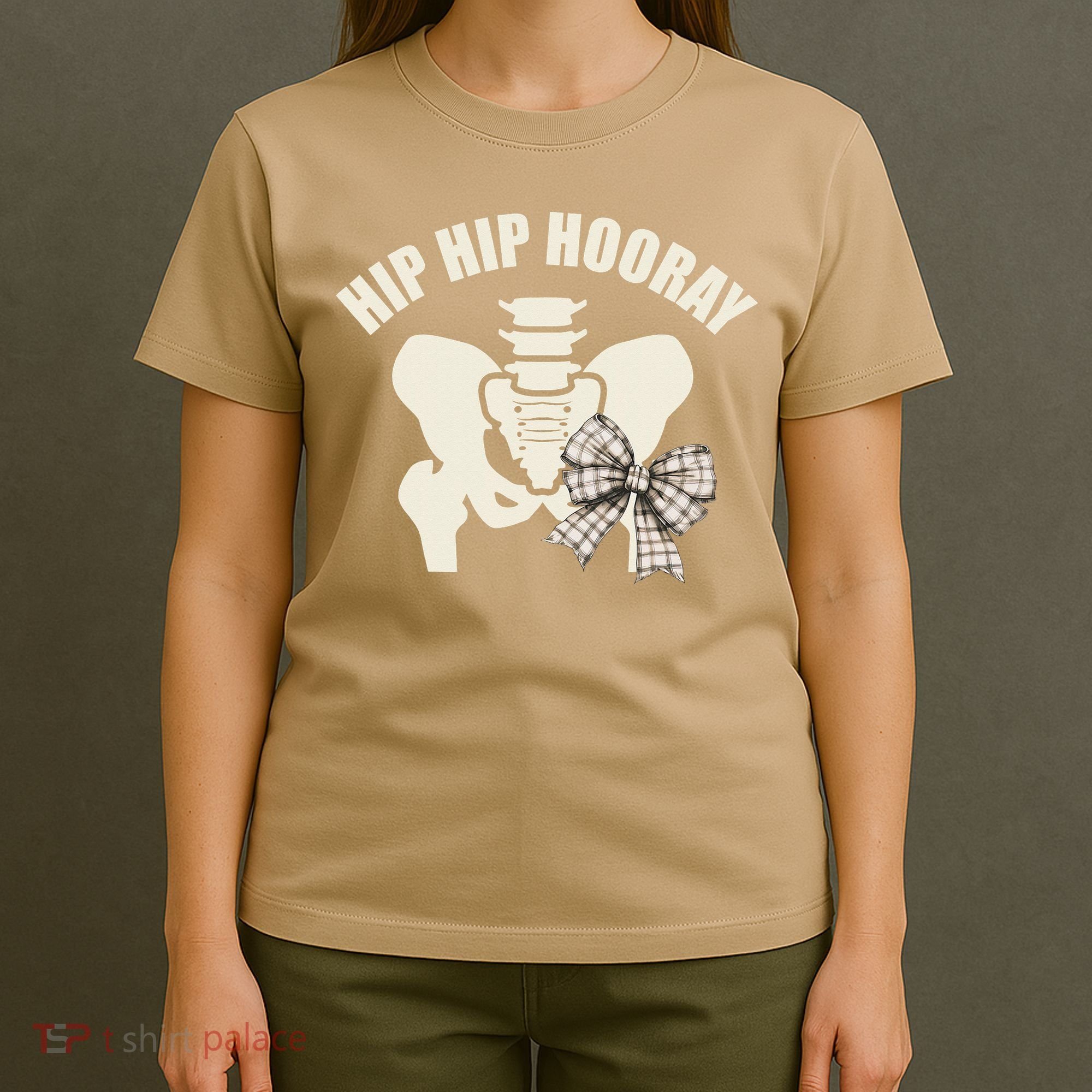 Coquette Bow Hip Hip Hooray Hip Replacement Physical T-Shirt