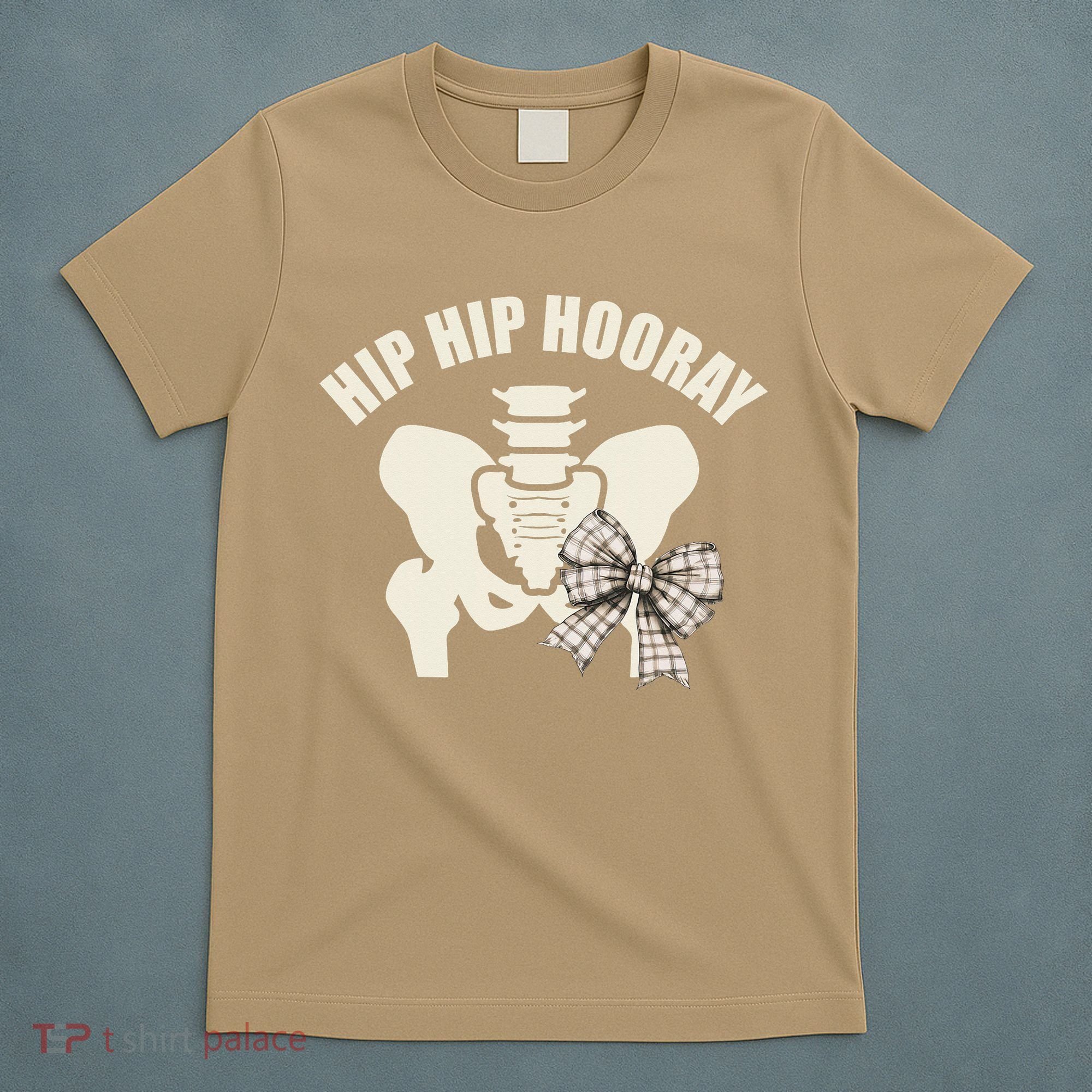 Coquette Bow Hip Hip Hooray Hip Replacement Physical T-Shirt