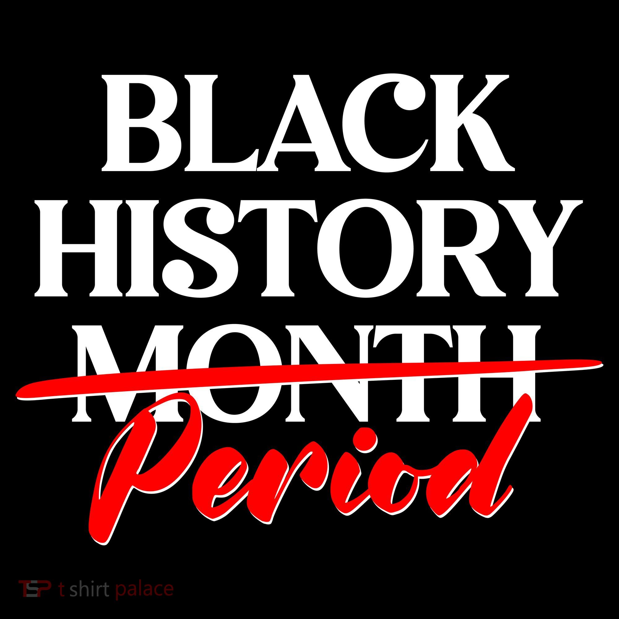 Celebrate Black History Month Period  Women's Hoodie