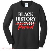 Celebrate Black History Month Period  Kids Long Sleeve Shirt thumb 0