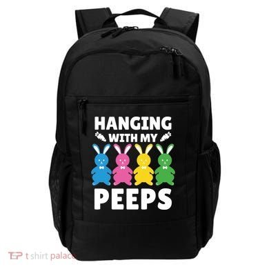 Cute Bunnies Hanging With My Peeps Cool Gift Backpack