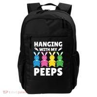 Cute Bunnies Hanging With My Peeps Cool Gift Backpack thumb 0