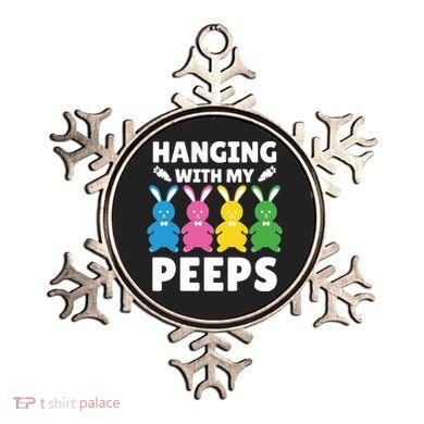 Cute Bunnies Hanging With My Peeps Cool Gift Ornament
