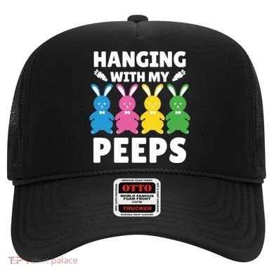 Cute Bunnies Hanging With My Peeps Cool Gift Hat