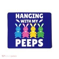 Cute Bunnies Hanging With My Peeps Cool Gift Mousepad thumb 0