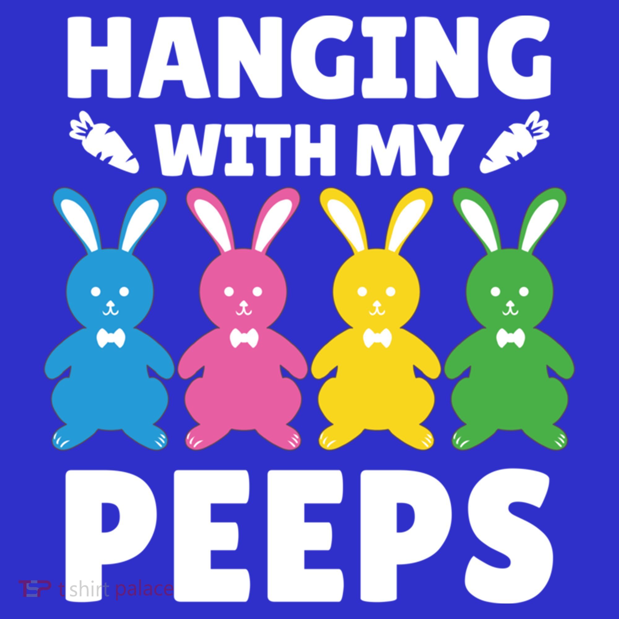 Cute Bunnies Hanging With My Peeps Cool Gift Mousepad