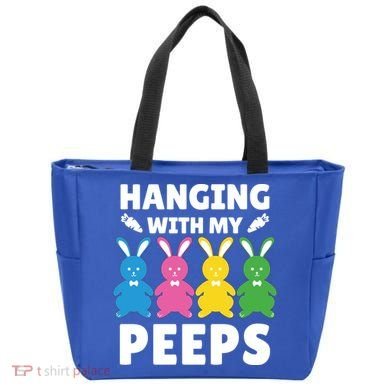 Cute Bunnies Hanging With My Peeps Cool Gift Tote Bag