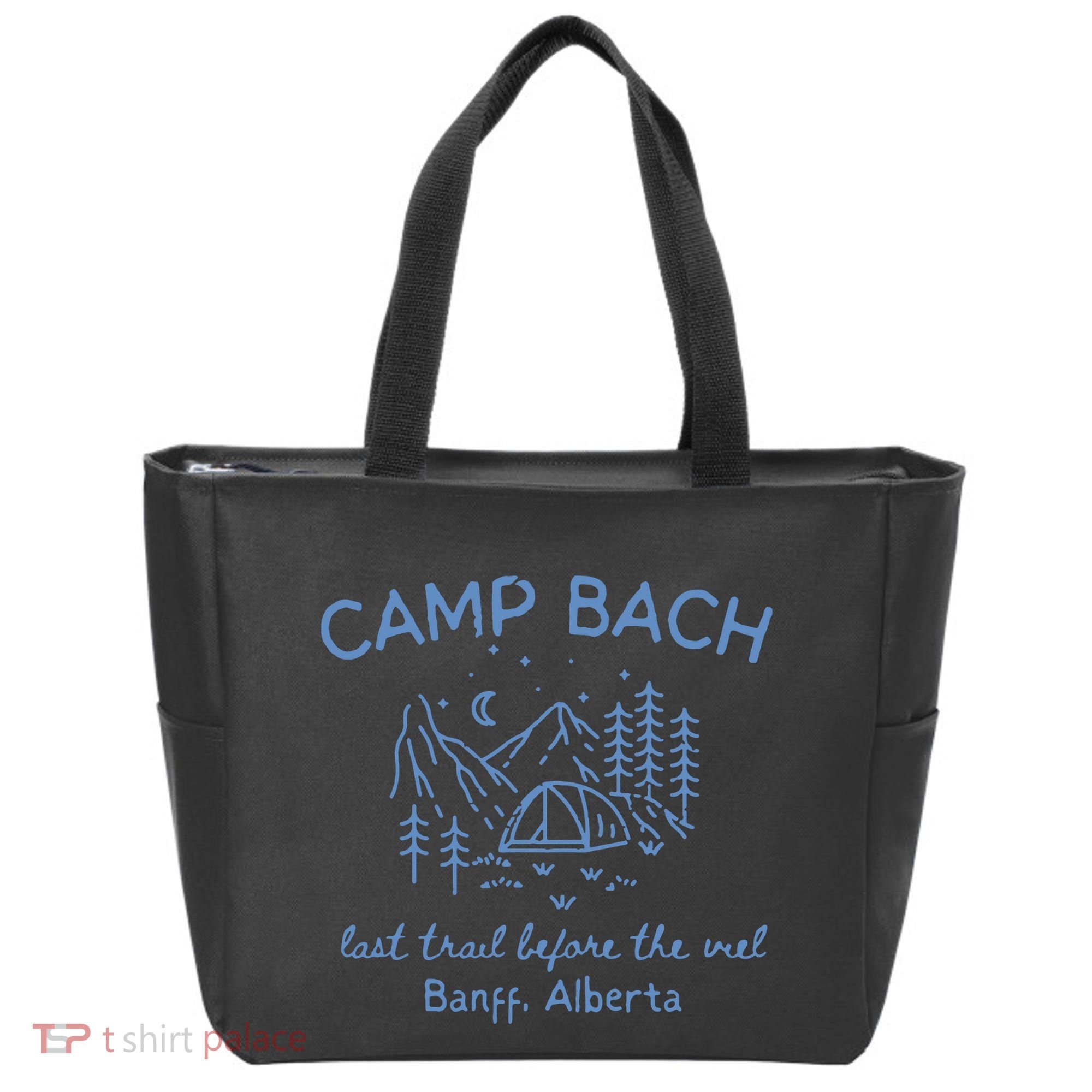 Camp Bachelorette Hiking Bachelorette Tote Bag