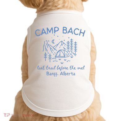 Camp Bachelorette Hiking Bachelorette Doggie Tank
