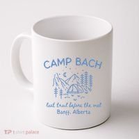Camp Bachelorette Hiking Bachelorette Coffee Mug thumb 0
