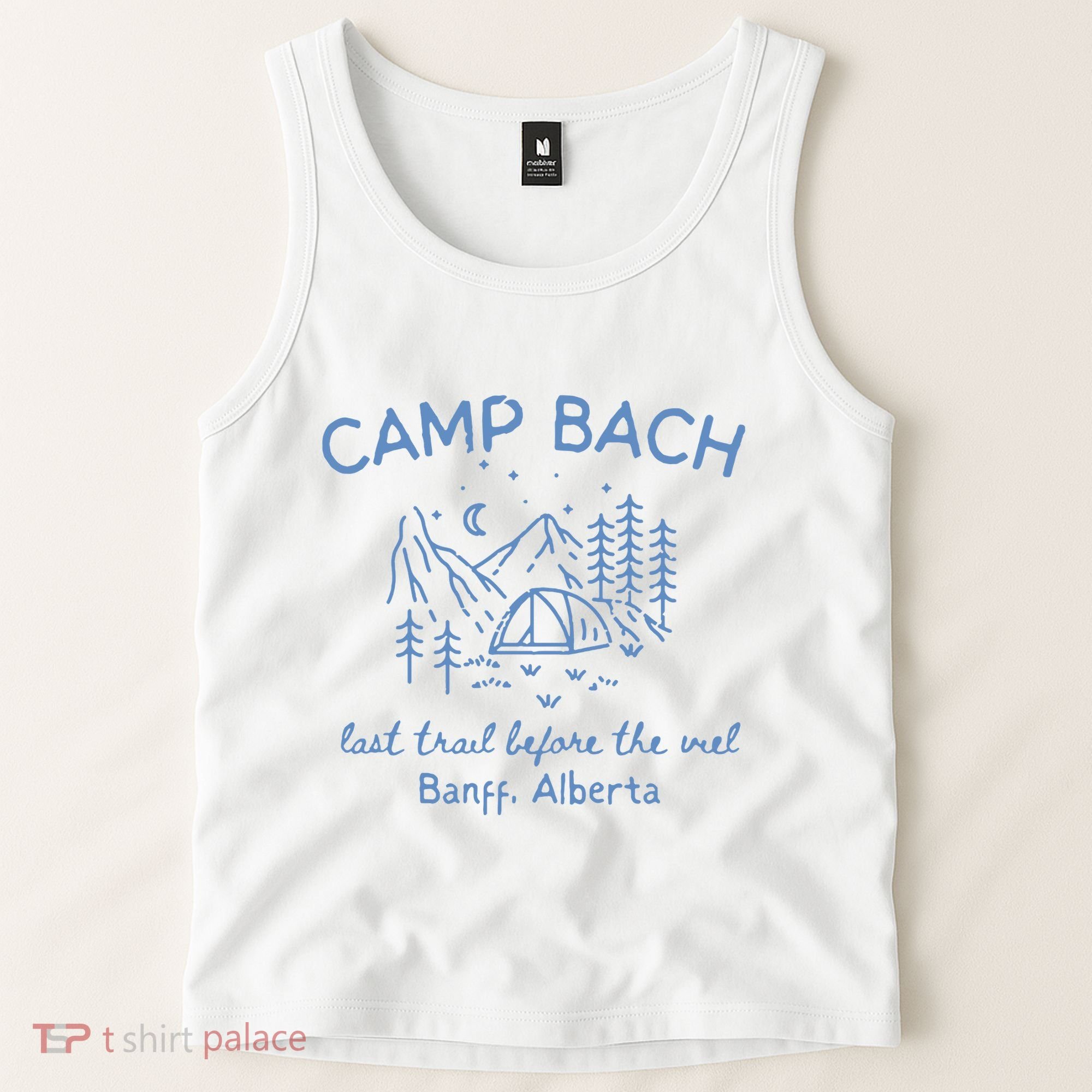 Camp Bachelorette Hiking Bachelorette Tank Top
