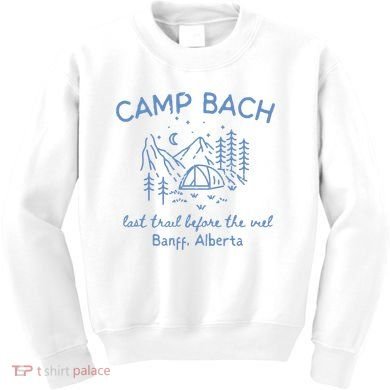 Camp Bachelorette Hiking Bachelorette Kids Sweatshirt